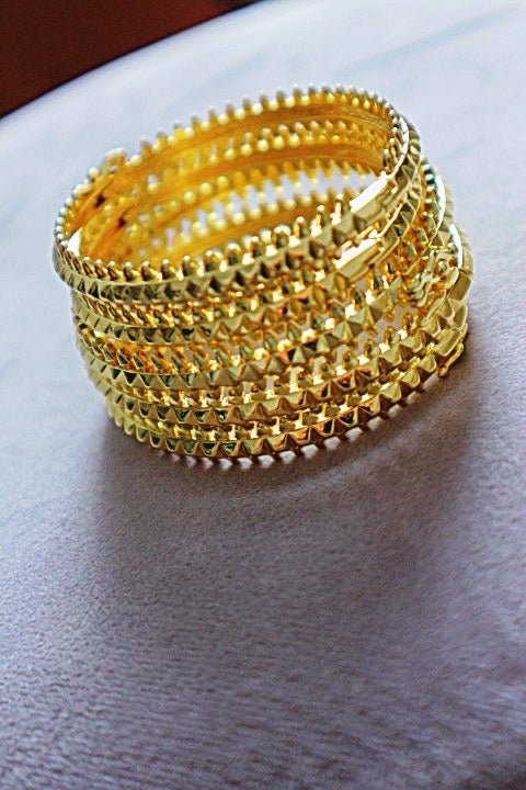 Moroccan Golden Jewellry Bracelet stainless steel trend - Nessbeauty