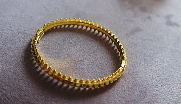 Moroccan Golden Jewellry Bracelet stainless steel trend - Nessbeauty